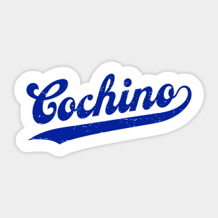 Cochino - Baseball design Sticker